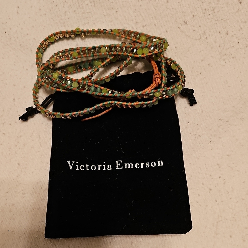 Victoria Emerson Multicolor Wrap Bracelet